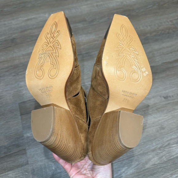 Free People Brayden Fisherman Sienna Brown Suede Boots - Picture 9 of 9